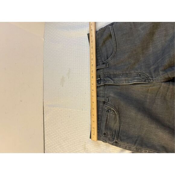 Levi’s 511 black gray denim jean shorts 36w red tag modify - Picture 7 of 7